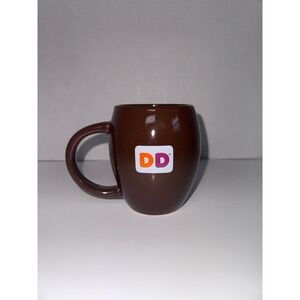 Dunkin 2009 "Barrel" or "Bean" Brown Mug